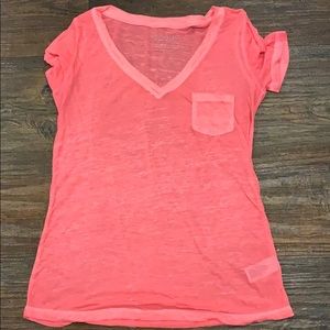 Aeropostale neon pink shirt